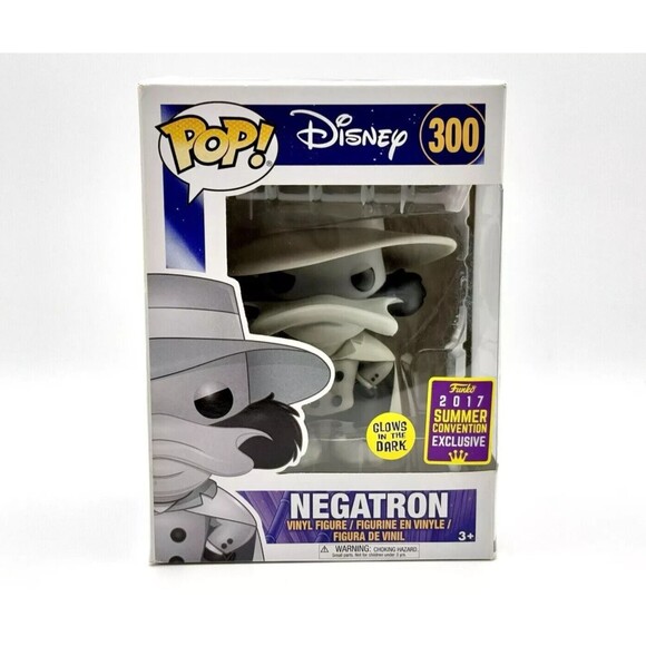 Funko Pop Vinyl Negatron - (Glow) - San Diego Comic Con (Exclusive) #300 - Picture 1 of 5